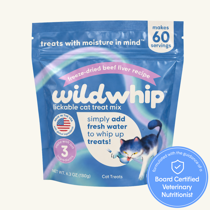 Wildwhip Lickable Treat Mix, Freeze-Dried Beef Liver Recipe
