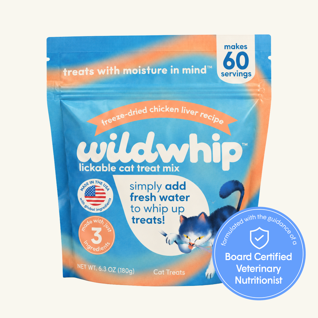 Lickable Treat Mix, Freeze-Dried Chicken Liver Recipe, Just Add Fresh Water